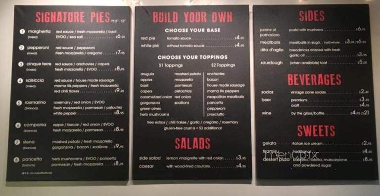 Il Pizzaiolo - Colfax, CA menu_pic