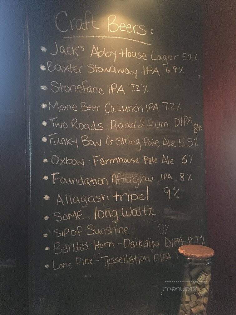 Union Grill - York, ME menu_pic