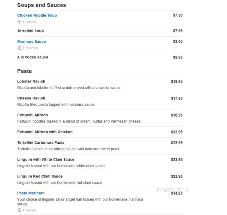 Vinny's Restaurant & Pizzeria - Torrington, CT menu_pic