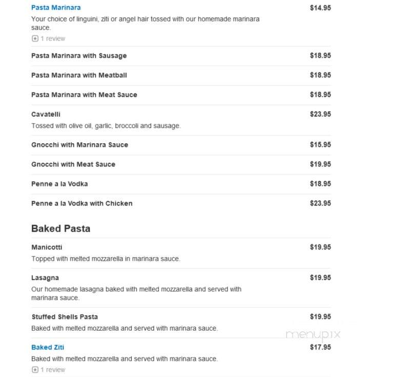 Vinny's Restaurant & Pizzeria - Torrington, CT menu_pic