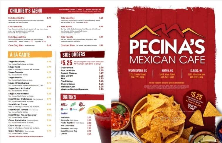Pecina's Mexican Cafe 4 - Hinton, OK
