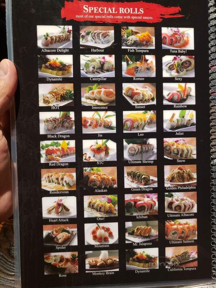 Harbour Japanese Restaurant - Palmdale, CA menu_pic