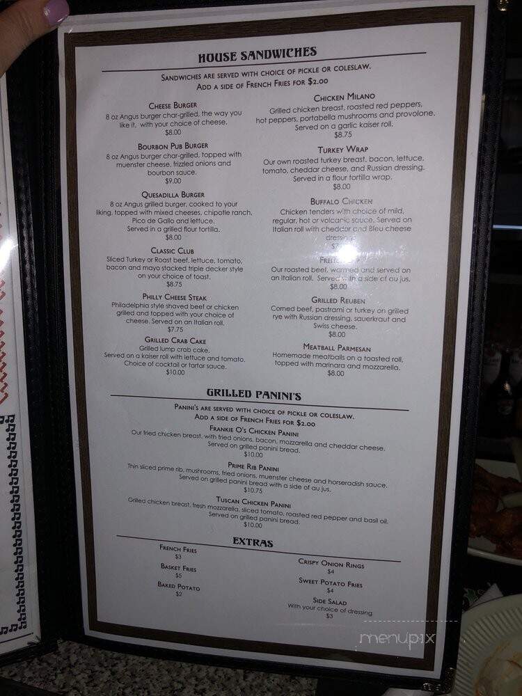 Mystic Island Casino - Little Egg Harbor, NJ menu_pic