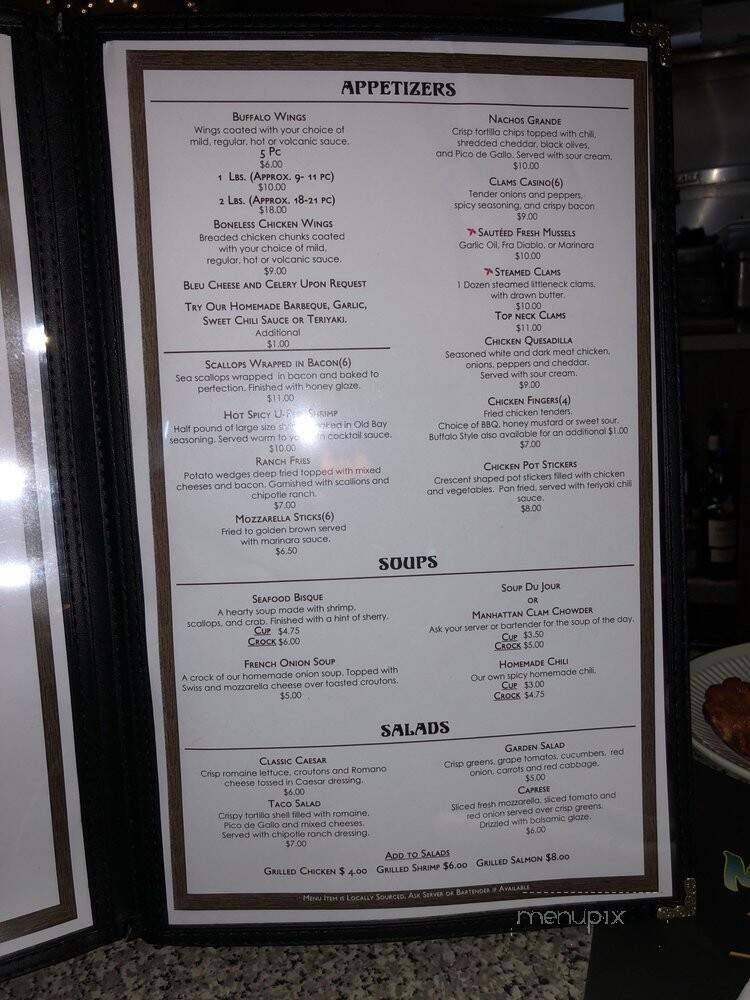Mystic Island Casino - Little Egg Harbor, NJ menu_pic