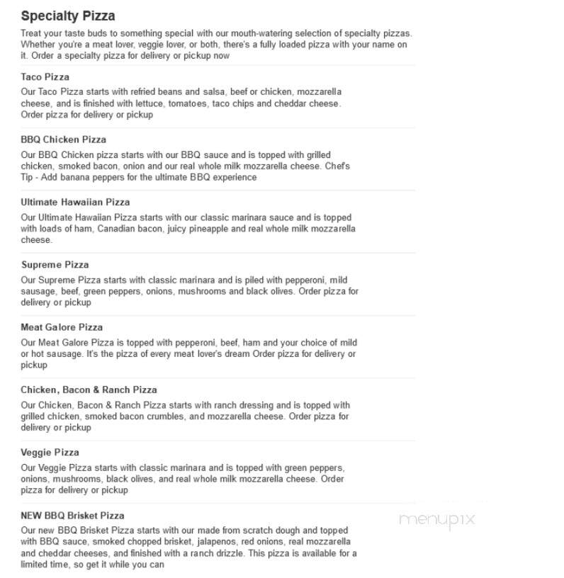 Caseys Carry Out Pizza - Boone, IA menu_pic