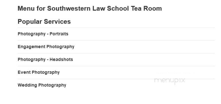 Southwestern Law School Cafe - Los Angeles, CA