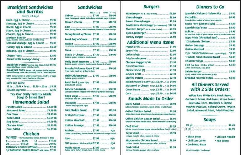 Interbay Meat Market - Tampa, FL menu_pic