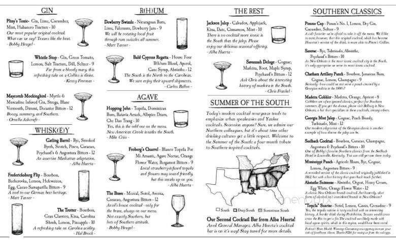 Anvil - Houston, TX menu_pic