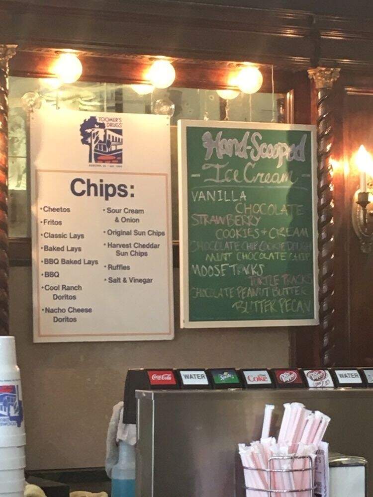 Toomer's Drugs - Auburn, AL menu_pic