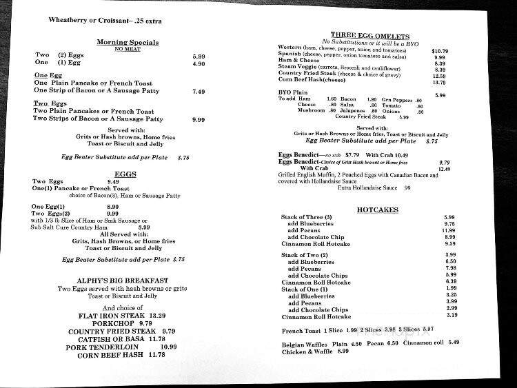Alphy's - Navarre, FL menu_pic