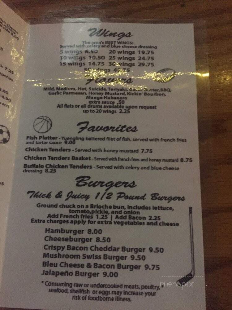 Orena Sports Bar - Orlando, FL menu_pic