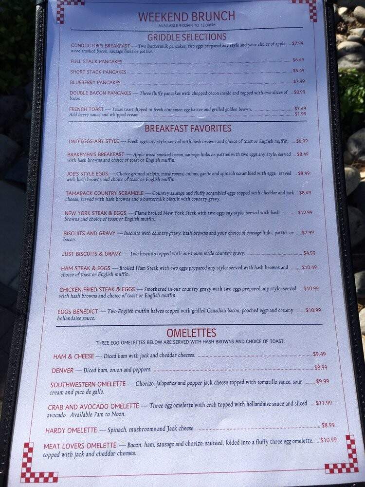Sully's Sports Bar & Grill at Tamarack Junction Casino - Reno, NV menu_pic