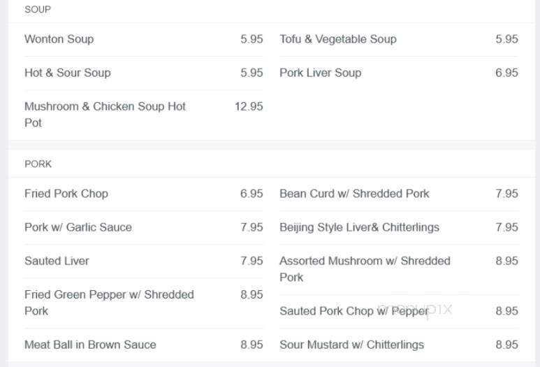 Happy Kitchen - Chino Hills, CA menu_pic