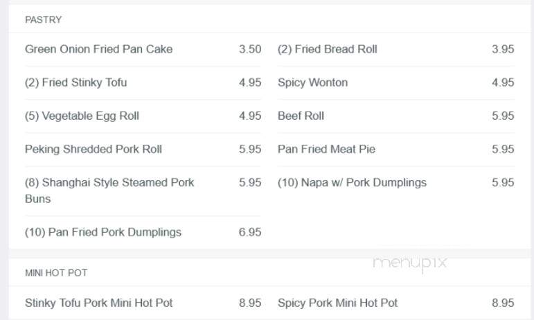 Happy Kitchen - Chino Hills, CA menu_pic