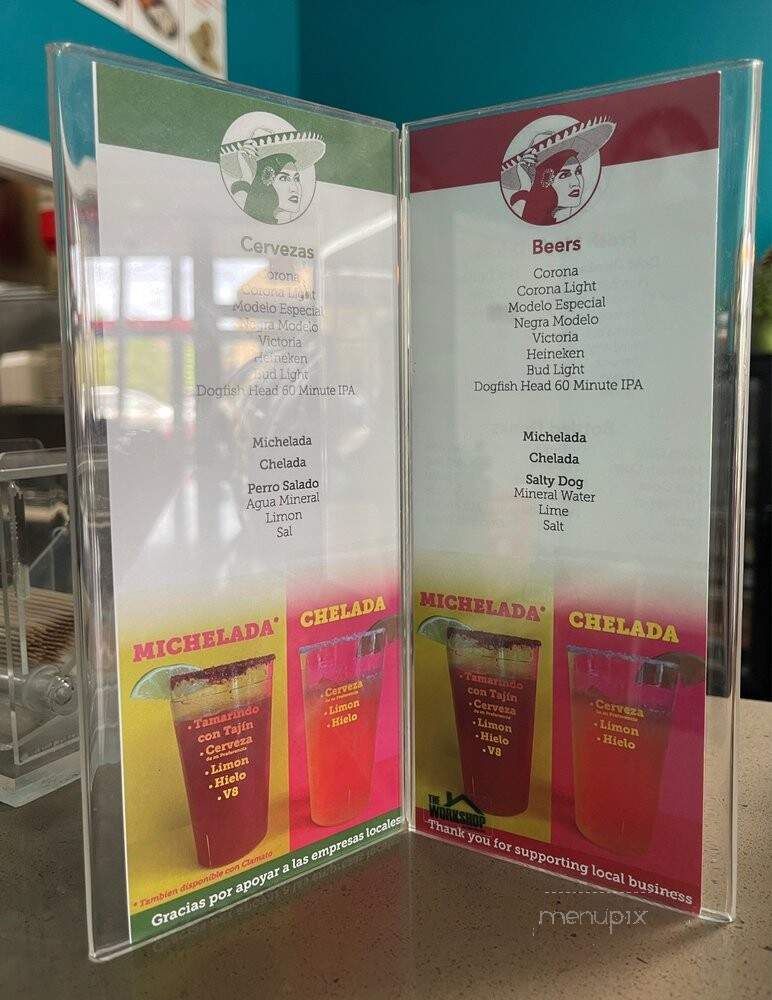 La Lupita - Providence, RI menu_pic