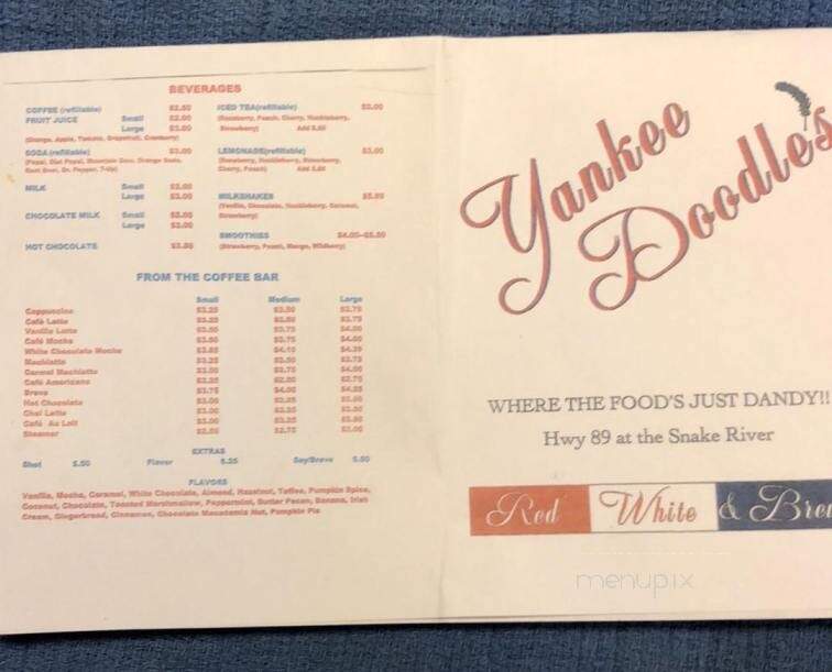 Yankee Doodles Cafe - Alpine, WY