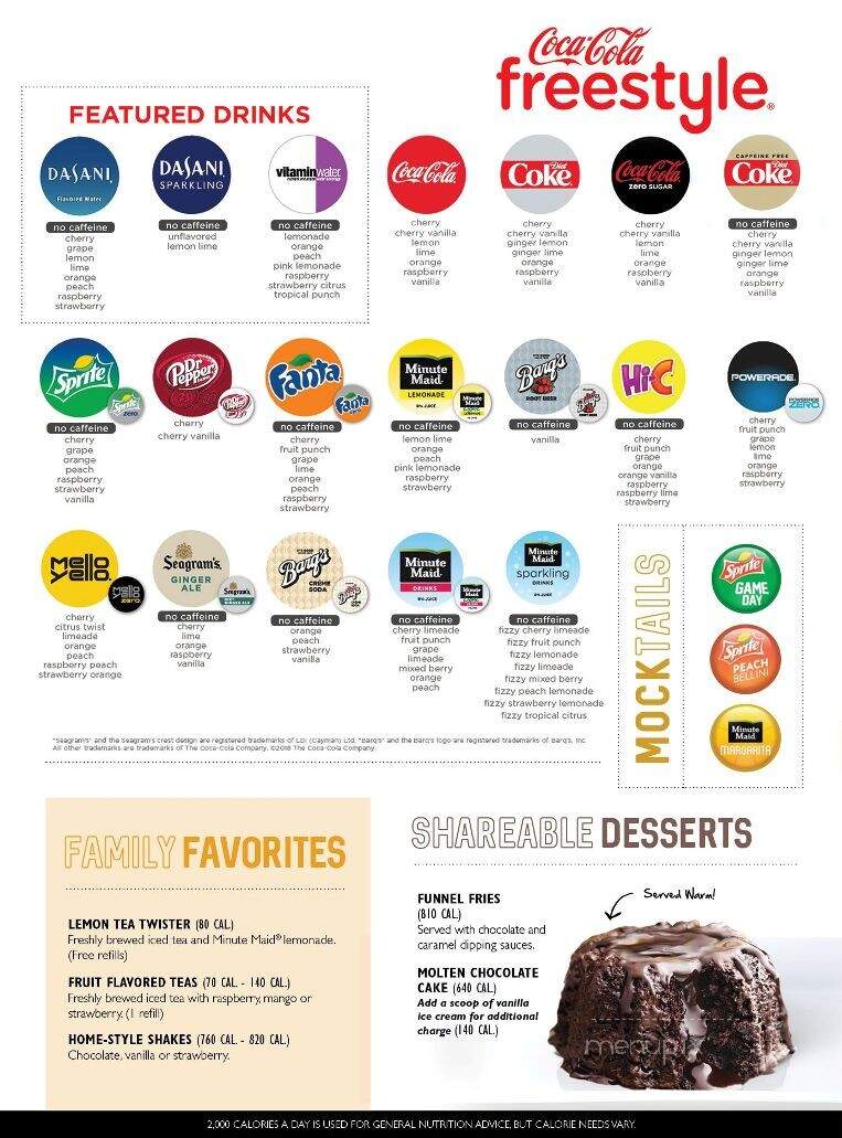 Beef O Brady's Of Defuniak Spg - Defuniak Springs, FL menu_pic