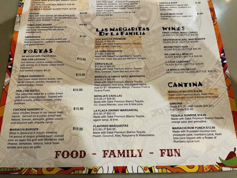 El Mariachi Dos At Wiles Road - Coral Springs, FL menu_pic