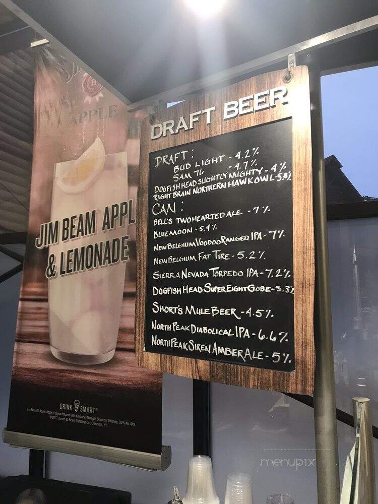 Great Wolf Lodge - Traverse City, MI menu_pic