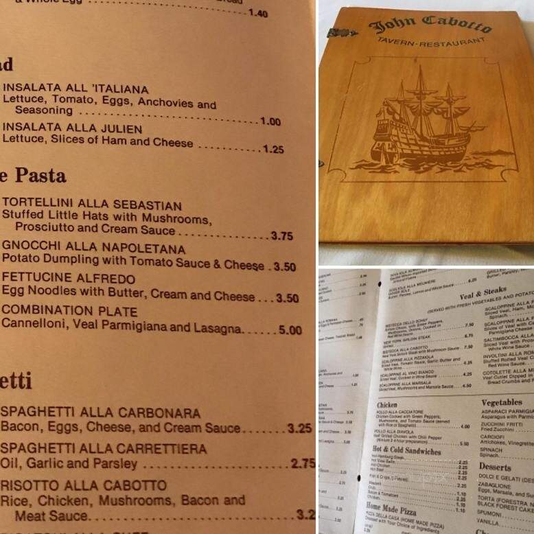 Cabotto's Restaurant - Ottawa, ON menu_pic