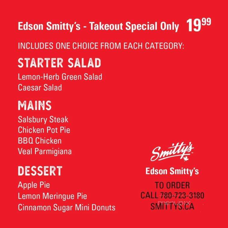 Smitty's Family Restaurant - Edson, AB