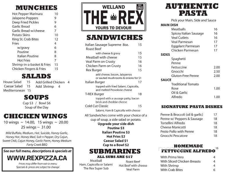 Rex Hotel and Restaurant - Welland, ON