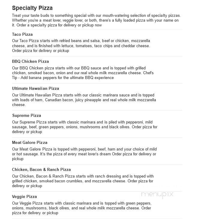 Casey's General Store - Westville, IL menu_pic