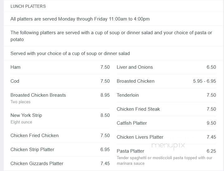 Sam's Italian Villa - Council Bluffs, IA menu_pic