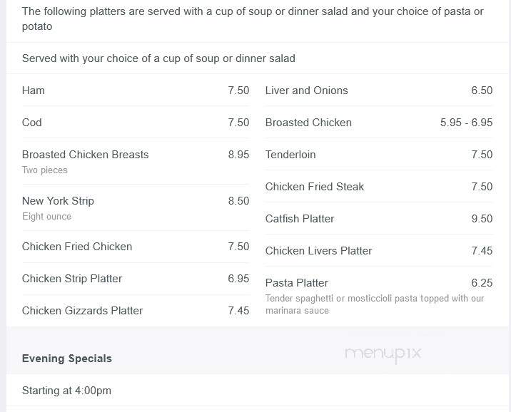 Sam's Italian Villa - Council Bluffs, IA menu_pic