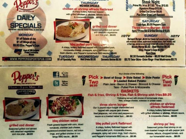 Peppers Grill & Sports Pub - Cedar Falls, IA