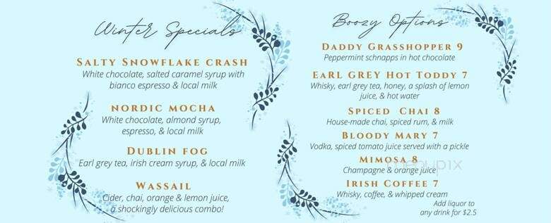 Magpie Coffeehouse - Decorah, IA menu_pic