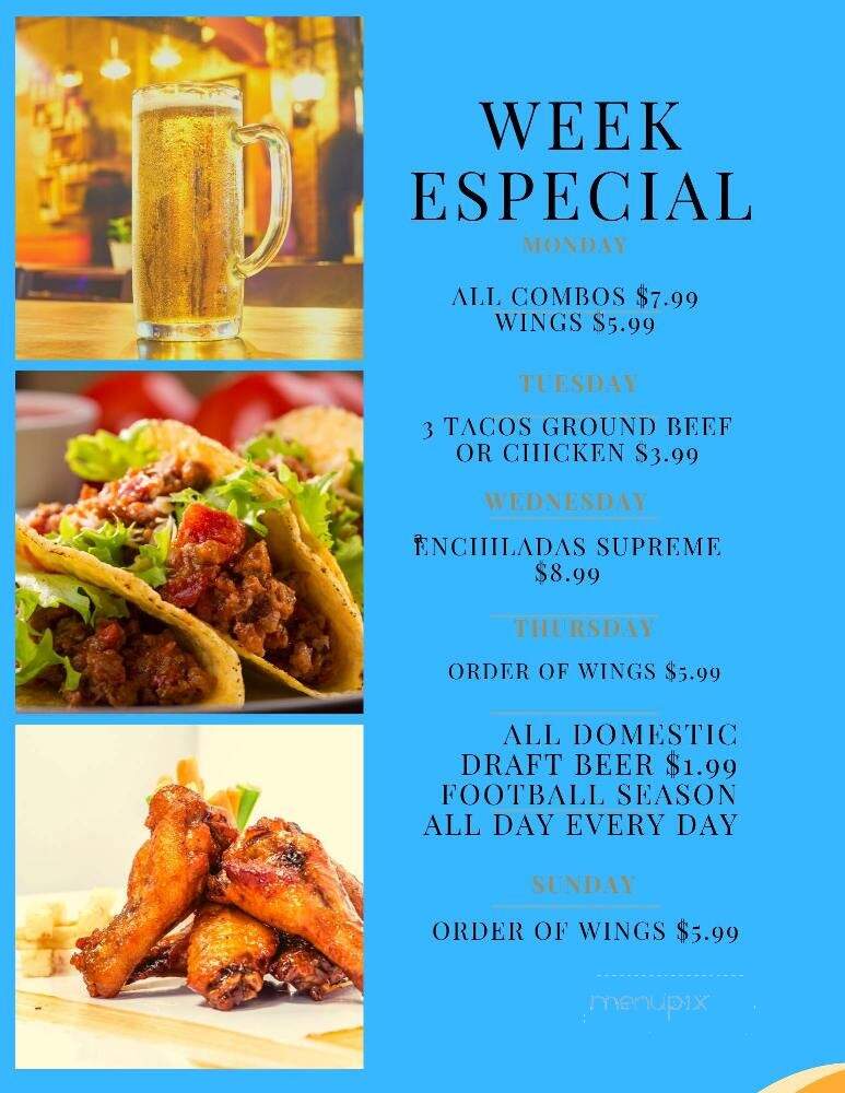 Laredos Mexican Restaurant - Cumming, GA menu_pic