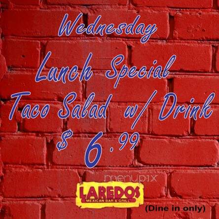 Laredos Mexican Restaurant - Cumming, GA menu_pic