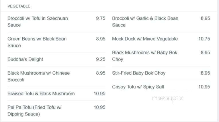 Wok Cuisine - Shoreview, MN menu_pic