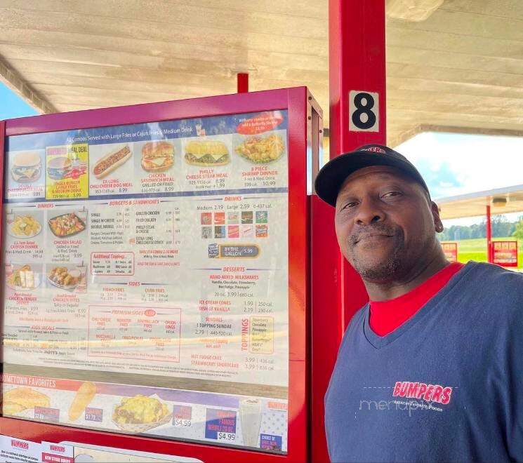 Bumpers Drive-In Of America - Ackerman, MS menu_pic