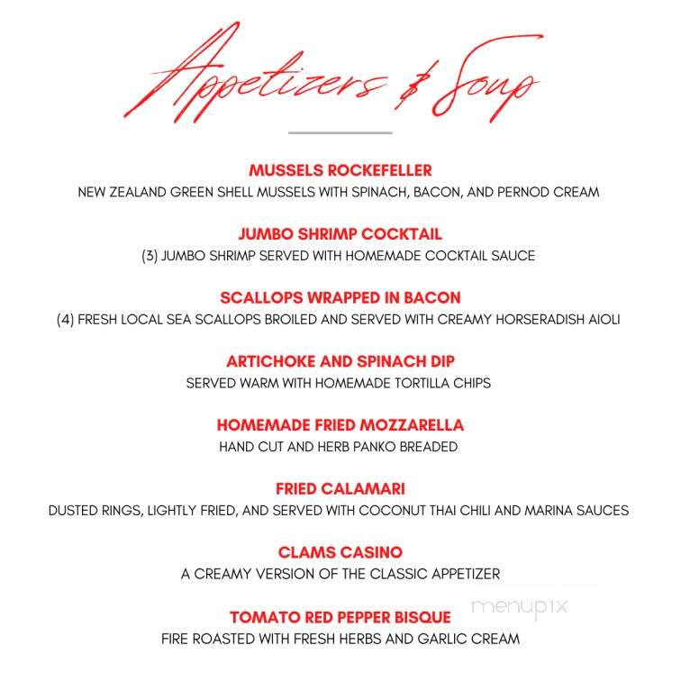 Avalon Links Restaurant - Cape May, NJ menu_pic