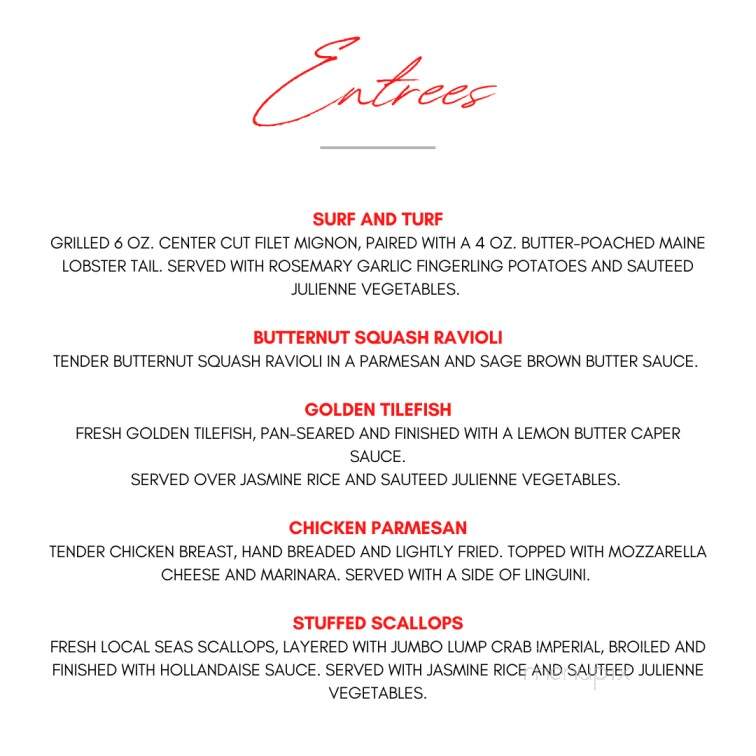 Avalon Links Restaurant - Cape May, NJ menu_pic