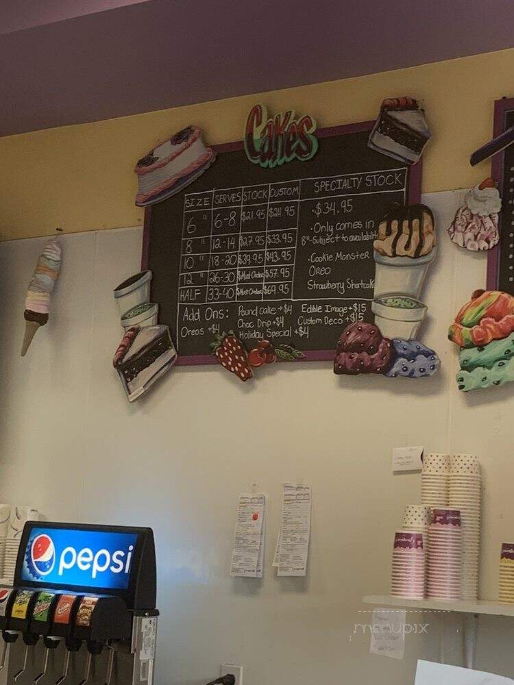 Mark & Julie's Homemade Ice - West Orange, NJ menu_pic