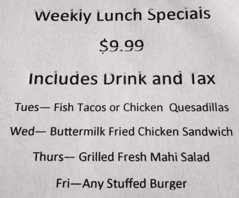 Mack Daddy's Seafood Grill @r - Avon, NC menu_pic