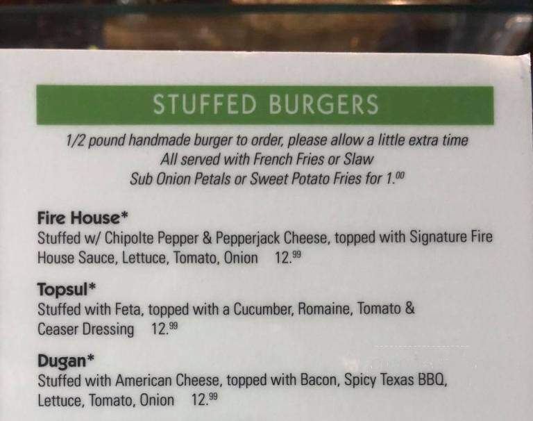 Mack Daddy's Seafood Grill @r - Avon, NC menu_pic