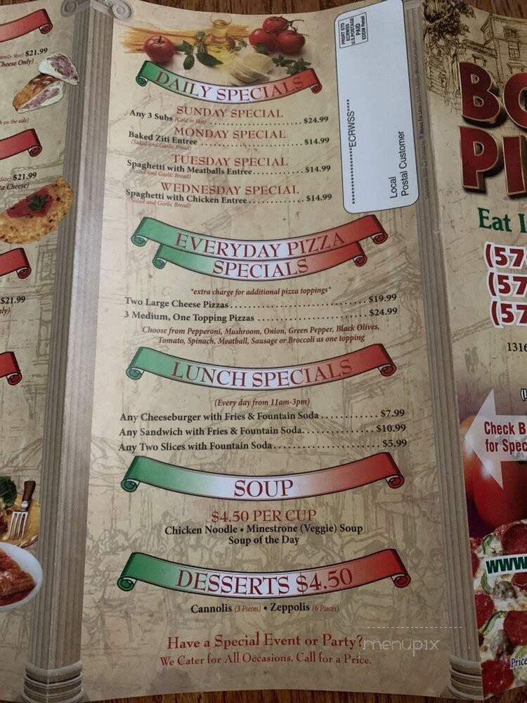 Bono Pizza - Stroudsburg, PA