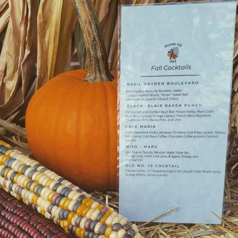 Carlisle Country Club - Carlisle, PA menu_pic