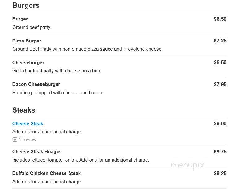 Village Delicatessen - Jenkintown, PA menu_pic