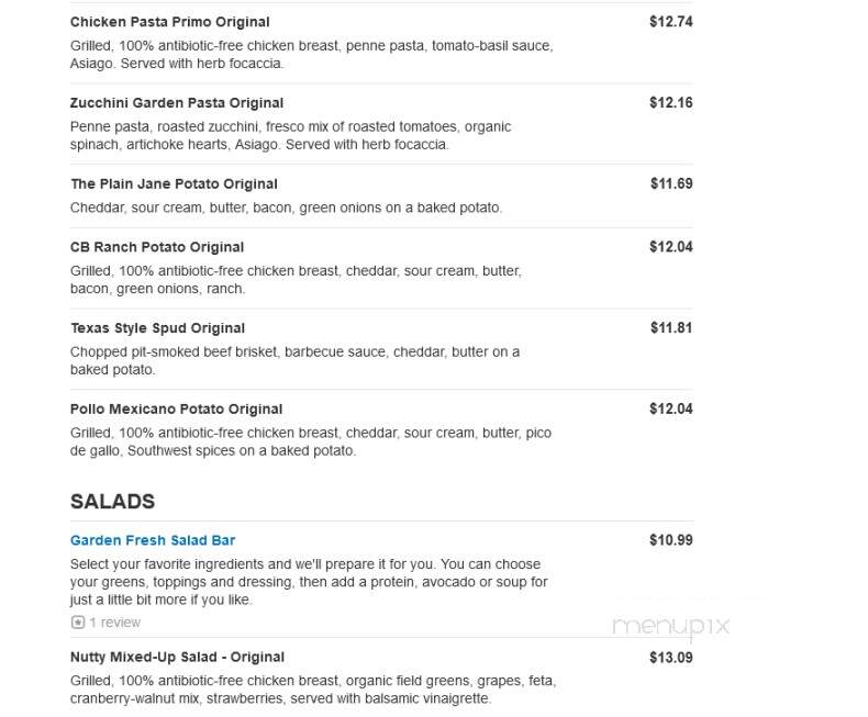 Jason's Deli - Greenville, SC menu_pic