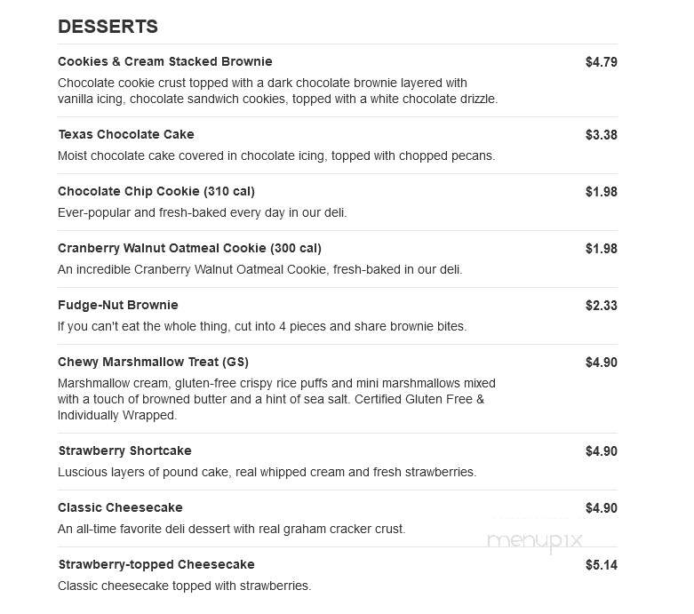 Jason's Deli - Greenville, SC menu_pic