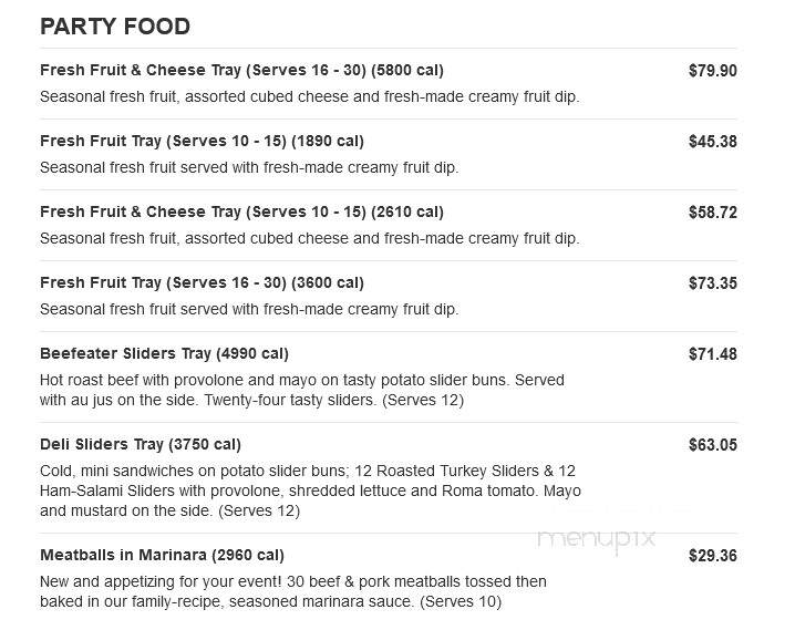 Jason's Deli - Greenville, SC menu_pic