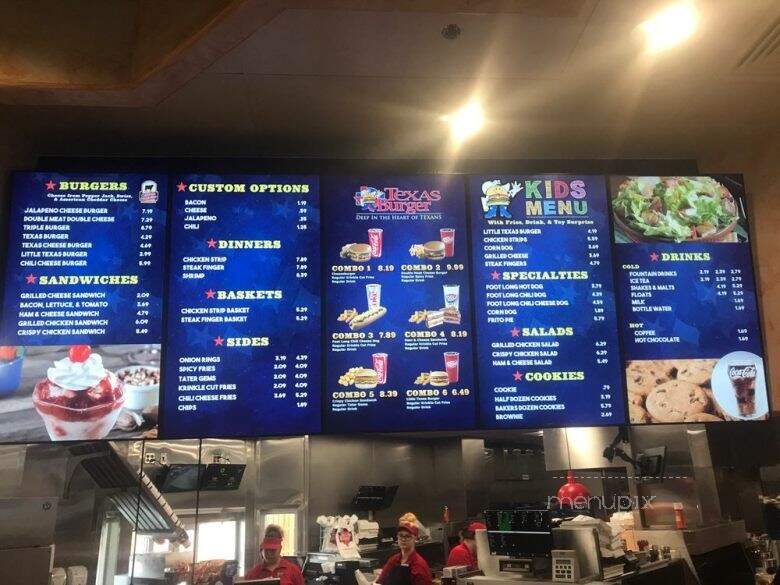 Texas Burger - Odessa, TX menu_pic