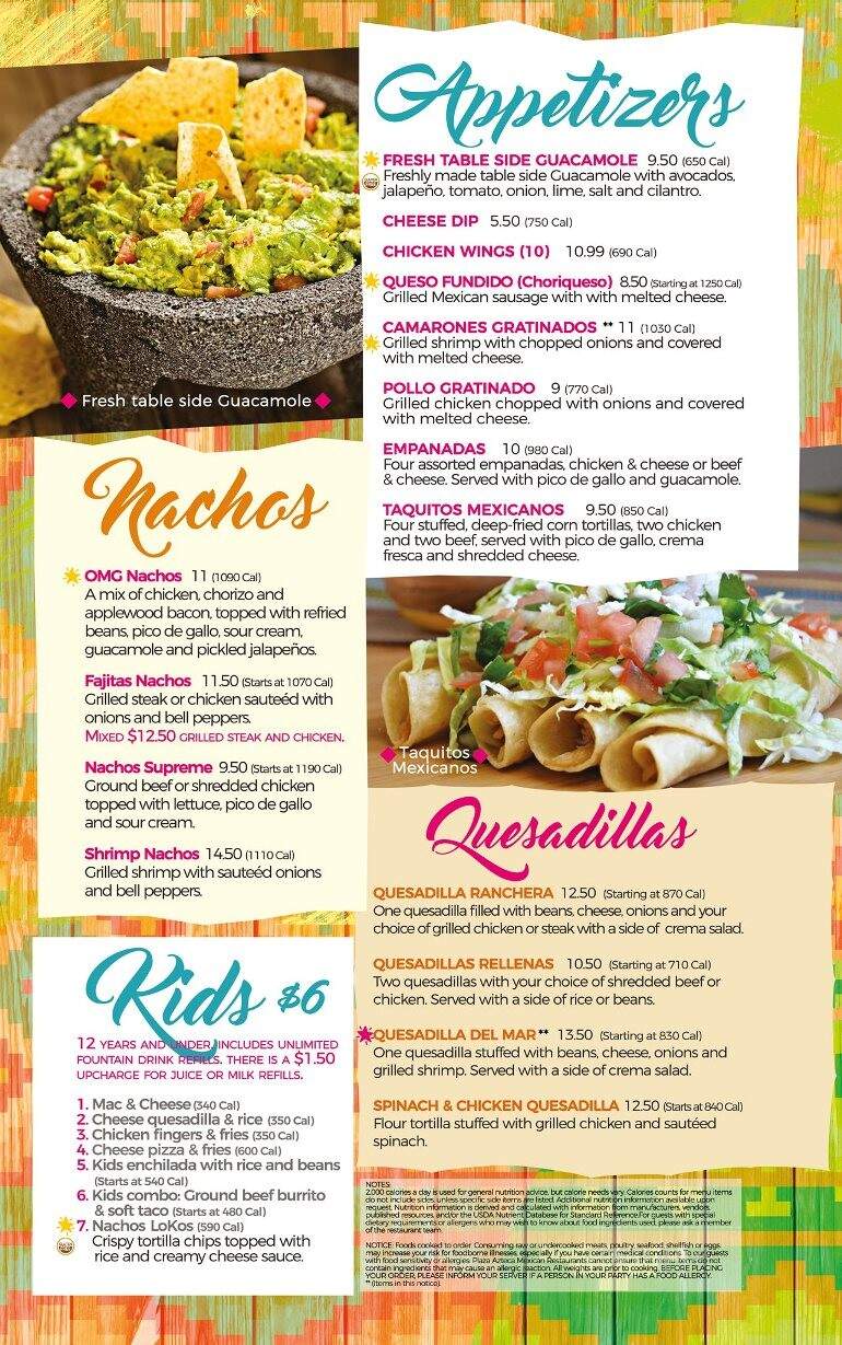 Plaza Azteca Mexican Restaurant - Chesapeake, VA