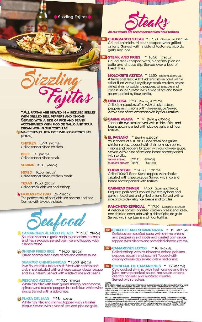 Plaza Azteca Mexican Restaurant - Chesapeake, VA