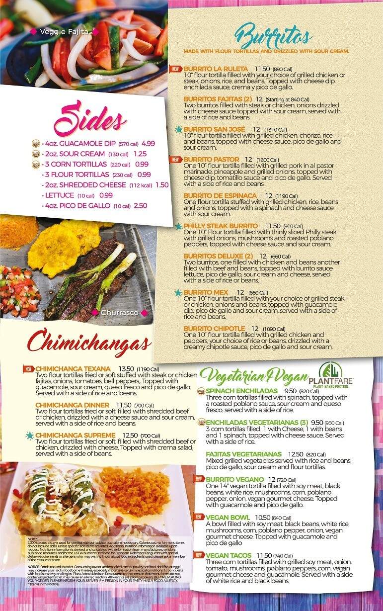 Plaza Azteca Mexican Restaurant - Chesapeake, VA